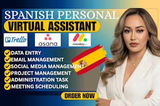 be your spanish virtual assistant personal and general assistant project manager