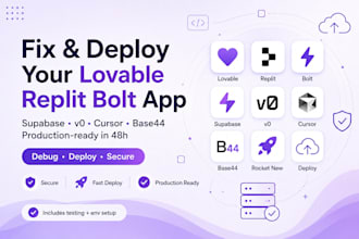 replit bug fixing replit debugging deploy replit fix lovable base44 webapp bolt
