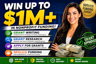 do nonprofit grant writing grant research apply for grants