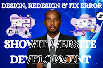 design customize showit website redesign showit template showit one page seo