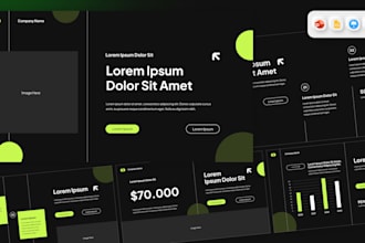 create a custom powerpoint template with professional master slides