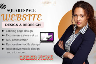 squarespace website squarespace design squarespace redesign landing page design