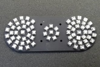 design 4 digit seven segment led display board, pcb and hardware circuit