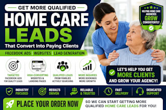 home care leads, home care website elderly care leads,, home care facebook ads