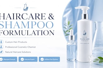 create custom haircare and shampoo formulations
