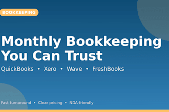be your bookkeeper in quickbooks online and xero