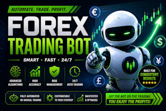 develop lifetime ai forex trading bot, forex robot, forex ea