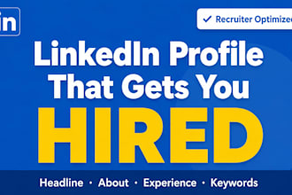optimize your linkedin profile for recruiters and job search