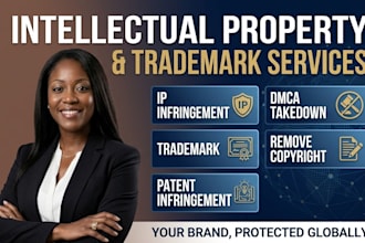 remove ip infringement, copyright and trademark notice via dmca