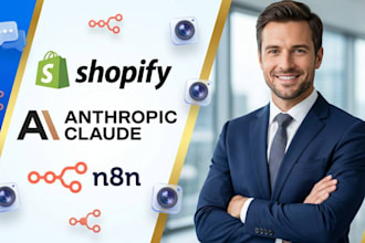 automate ecommerce customer support using claude ai, n8n, and image ai