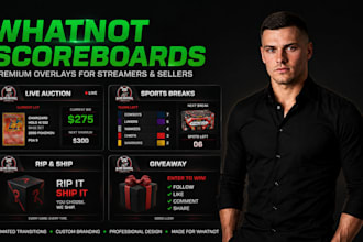 design whatnot custom scoreboards and animated transitions