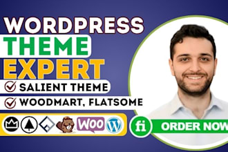 salient theme developer, migration to beaver builder, woodmart theme, flatsome