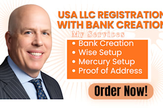 do USA bank creation wise mercury bank setup, USA proof of address