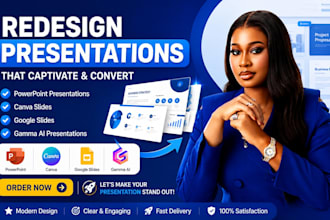 redesign powerpoint presentation canva slides google slides gamma ai
