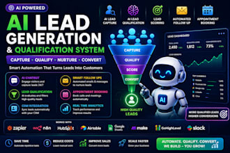 create ai lead generation and lead qualification system
