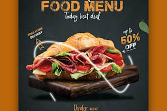 design professional posters and advanced photoshop edits