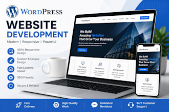design a wordpress website using elementor