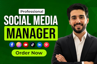 be your social media marketing manager and content creator