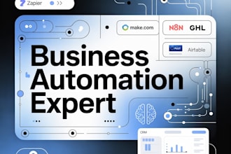 automate your business with n8n, zapier, ghl and airtable