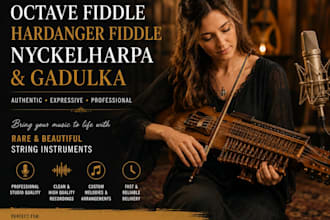 record octave fiddle hardanger fiddle nyckelharpa and gadulka for your music