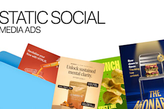 create static ads for social media