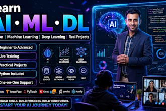 teach ai ml dl and python