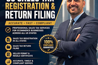 do US sales tax registration and sales tax return filing