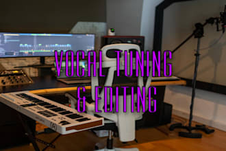 tune and edit your vocals professionally with melodyne or at