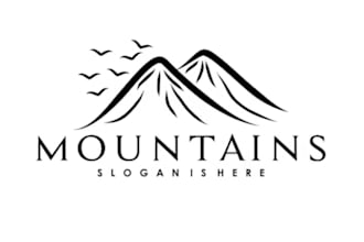 create minimalist line art logo