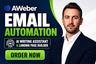 setup aweber email automation aweber ai writing assistant landing page builder