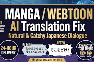 localize your vtuber, anime, or game content into natural otaku japanese