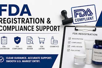 help with fda registration compliance listing and label review documentation
