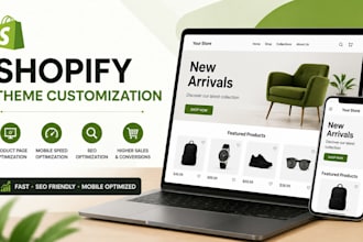 shopify theme customization product page optimization mobile speed SEO