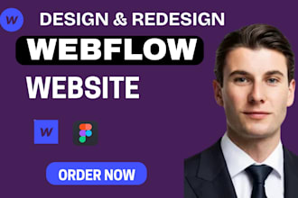 design or develop webflow website, figma to webflow, webflow expert, wix website