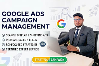 google ads campaign setup and management
