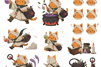 create fantasy character design bundles