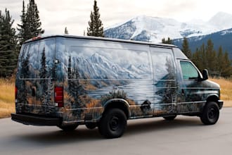 professional vehicle wrap design, car wrap
