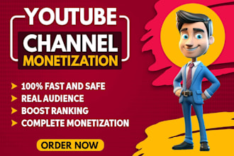 do complete youtube channel monetization promotion
