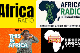 promote your song on south africa, ghana, nigeria, african radio stations