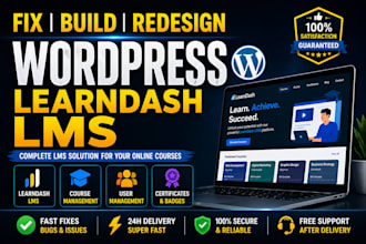 fix wordpress woocommerce element or bookly learndash course upload website