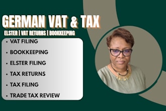 do german bookkeeping payroll and tax filing via elster