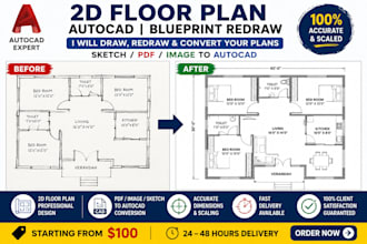 create professional 2d floor plans for houses, apartments, and commercial