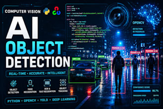 develop ai object detection and computer vision models