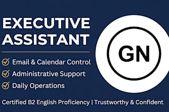 be your executive virtual assistant