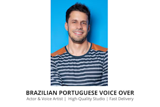 do professional brazilian portuguese voice over