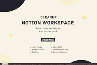 fix your notion workspace