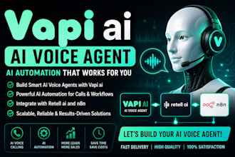 build vapi, ai voice agent, ai calling agent, n8n, and retell ai