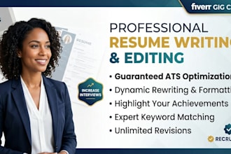 edit and write your ats resume