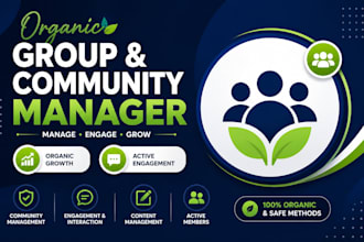 grow and manage your facebook group or community