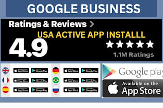 google business 48 apple store rating review mobile app promotion